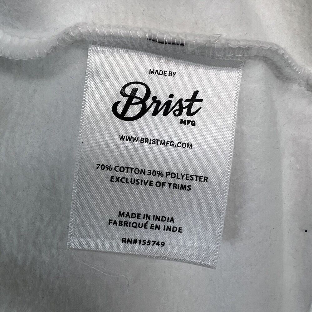 Golden Road Brewing Jacket White/Yellow Full Zip Long‎ Sleeve Size XL - Picture 9 of 12